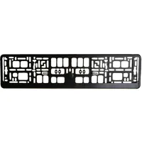 CARTREND Kennzeichenhalter schwarz