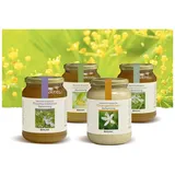 Honigpaket helle Sortenhonige 4 x 1 kg = 4 kg Honig, Bio Probierpakete