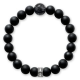 Thomas Sabo Armband Obsidian 925 Sterling Silber A1085-023-11-XL