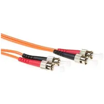 Act 50 meter LSZH Multimode 50/125 OM2 fiber patch cable duplex with ST connectors. (50 m), Netzwerkkabel