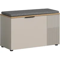 Home Affaire EDIL 80 x 48 x 36 cm 2 Türen, 4 Fächer / beige