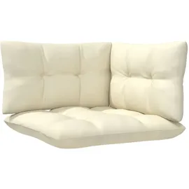 vidaXL Garten-Lounge-Set 6-tlg. beige Kiefer
