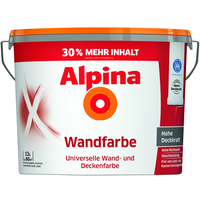 Alpina Wandfarbe weiß matt 13 l