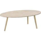 [en.casa] Couchtisch Viborg 109,5 x 59,5 x 39,5 cm Eicheoptik