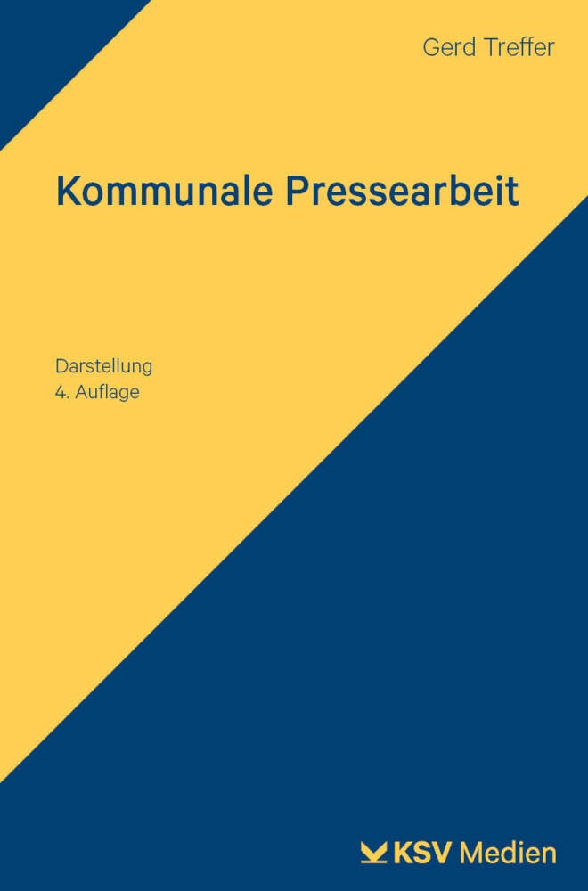 Kommunale Pressearbeit - Gerd Treffer  Kartoniert (TB)