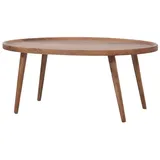 Marrakesch Orient & Mediterran Interior Addisie Braun Mangoholz 120 x 70 cm