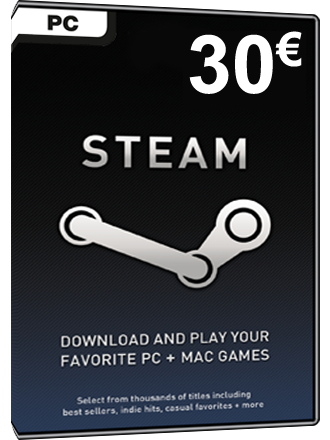 Steam Game Card 30 EUR