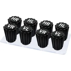 Godeson Ventilkappen Set 8 Stück ABS Kunststoff