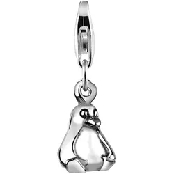 Nenalina Anhänger Pinguin 925 Sterling Silber Charms & Kettenanhänger   Damen