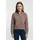 Tom Tailor Mädchen Sweatjacke mit Stehkragen, braun, Uni, Gr. 140