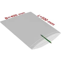 TransPak Transpak, Druckverschlussbeutel Maße 400x500mm Stärke 50μ PE transparent