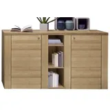 Home Affaire Sideboard »Larona, zeitlose Kommode mit 2 Türen, Türkommode, Breite 155 cm,«, Höhe 84 cm, viel Stauraum, Anrichte mit dekorativer Rahmenoptik,