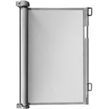 ruhhy Treppenschutzgitter ausziehbar 13-160 cm Schwarz/Grau