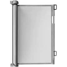 ruhhy Treppenschutzgitter ausziehbar 13-160 cm Schwarz/Grau