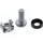 InLine InLine® Käfigmutternset M6, je 100x Käfigmuttern, Unterlegscheiben, Schrauben