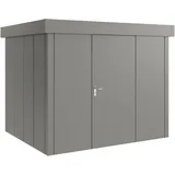 hörmann stauraumsysteme Gerätehaus Juno 2,62 x 2,14 m Grau