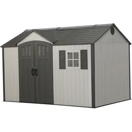 Lifetime Gerätehaus Texas 3,81 x 2,44 m Grau