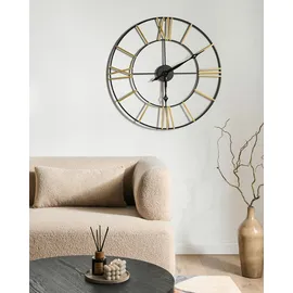 Beliani Valsot 80,00 cm 80 schwarz/gold