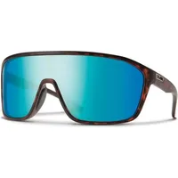 Smith Optics Smith Boomtown Matte Tortoise, Polarized Opal Mirror Braun