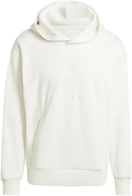 adidas All SZN Fleece Graphic Hoody Weiß