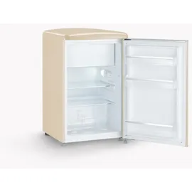 Severin RKS 8833 Retro-Kühlschrank (108 l, 875 mm hoch, Creme)