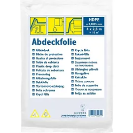Ciret Abdeckplane HDPE Standard 10 qm 4 x 2,5 m