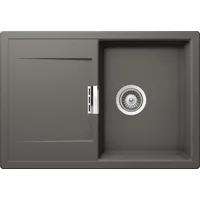 Schock Mono D-100S-FB Silverstone (MOND100SFBSIL) Unterschrank 45cm flächenbündige Spüle