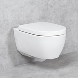 GEBERIT iCon & Tellkamp Premium 1000 Wand-WC-SET:, 204000000+TK1000,