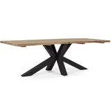 BIZZOTTO Ramsey Gartentisch 240 x 100 x 77 cm Schwarz