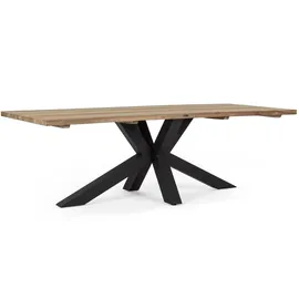 BIZZOTTO Ramsey Gartentisch 240 x 100 x 77 cm Schwarz