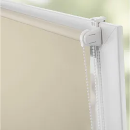 Lichtblick Thermo-Rollo / Verdunkelungsrollo Klemmfix 100 x 150 cm creme