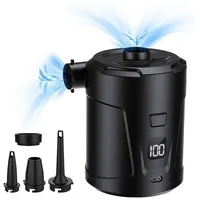 yozhiqu Akku-Luftpumpe 5200mAh Batterie Mini elektrische Luftpumpe,Outdoor aufblasbare Pumpen (1-tlg), Leichtes Gewicht, einfach zu tragen, geschickte Steuerung