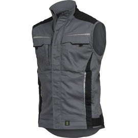 Leibwächter FLEXV Flex Line, Weste grau-schwarz, 4XL - grau/schwarz - 4XL