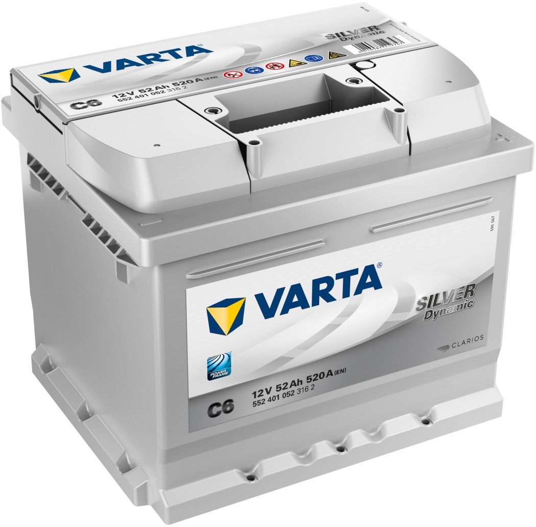 VARTA Starterbatterie SILVER dynamic2.77Lfür