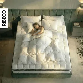 ribeco germany Topper Aaron MAXI 90 x 200 cm Gelschaum weiß