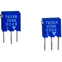 Vishay T63YB502KT20, Konformer Beschichtungsverdünner, Blau, Metall, Gerade, Män