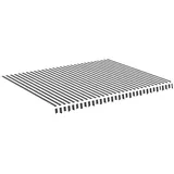 vidaXL Markisenbespannung 4,5 x 3,5 m grau