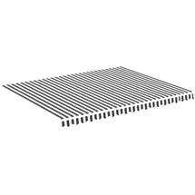 vidaXL Markisenbespannung 4,5 x 3,5 m grau