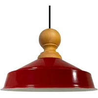 Bamyum Bamyum, Pendelleuchte, Asletl-Holz E27