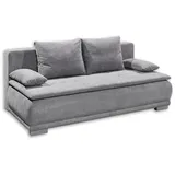 ed exciting design Luigi Schlafsofa Holzwerkstoff/Bonell - 2 Armlehnenkissen