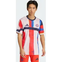 adidas FC Bayern SS26 Pre-Match Trikot - Noble Ink / Hi-Res Blue / Chalk Pearl - S