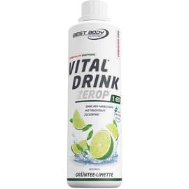 Best Body Low Carb Vital Drink Zerop Grüntee-Limette 500 ml