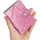 Fintie Mini Fotoalbum für 2x3 Zoll Filme, Glitzerndes Rosa
