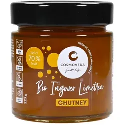Cosmoveda Ingwer Limetten Chutney bio