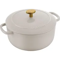 BALLARINI Bellamonte Cocotte 20 cm, Elfenbeinweiß