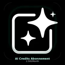 Corel AI Credits Subscription | 1 Jahr | 2500 Credits