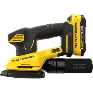 Stanley V 20 SFMCW221D1S-QW Akku-Deltaschleifer inkl. 2. Akku, inkl. Ladegerät 18V V20, 2x2,0Ah,WT