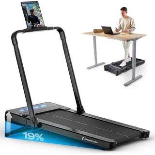 Sportstech sPad1000 | 12 km/h | 8-Stufen Steigung Sportstech Laufband Treadmill bis