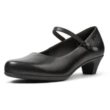 Camper Leder-Pumps in Schwarz | 37