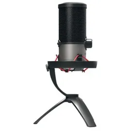Cherry UM 6.0 ADVANCED USB-Mikrofon für Streaming und Office mit Shock Mount